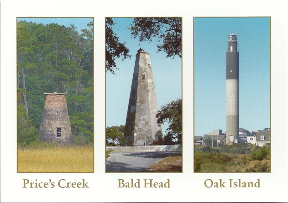 Lighthouses of North Carolina Postcard 49861 (NC) - Click Image to Close