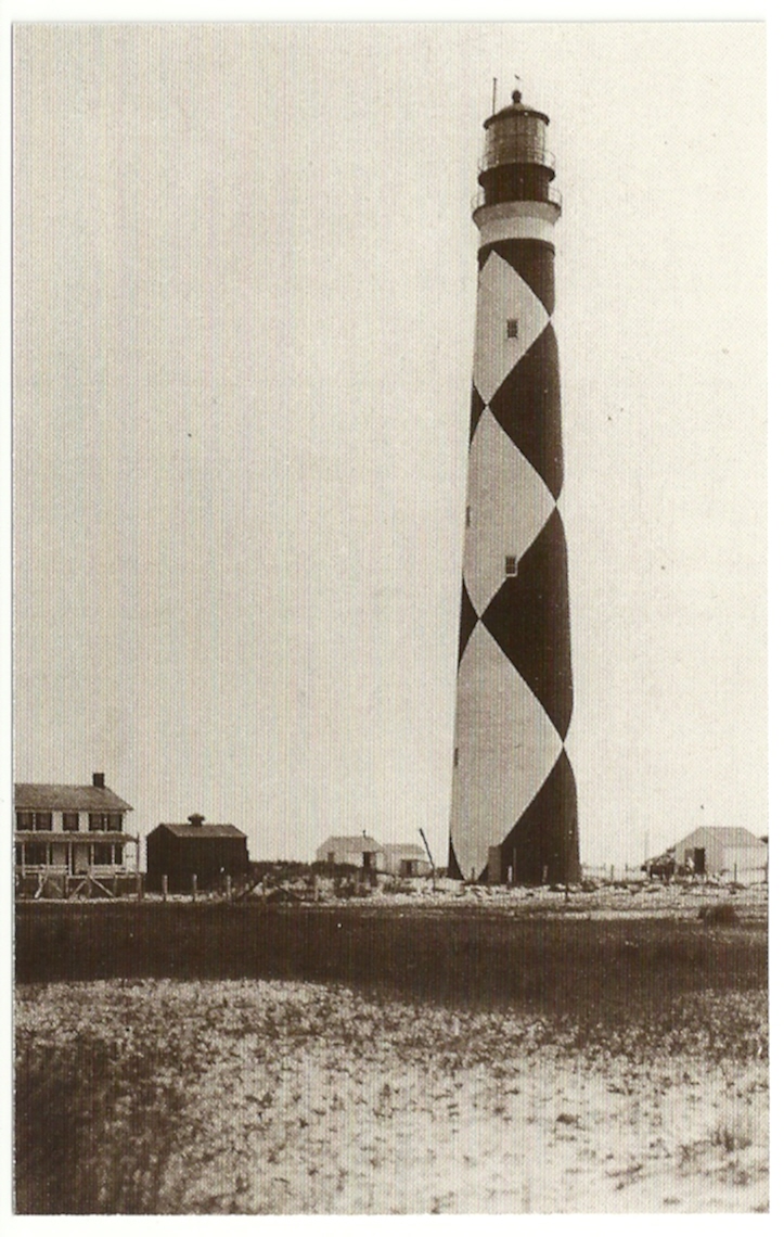 Cape Lookout Lighthouse Postcard (NC) - Click Image to Close