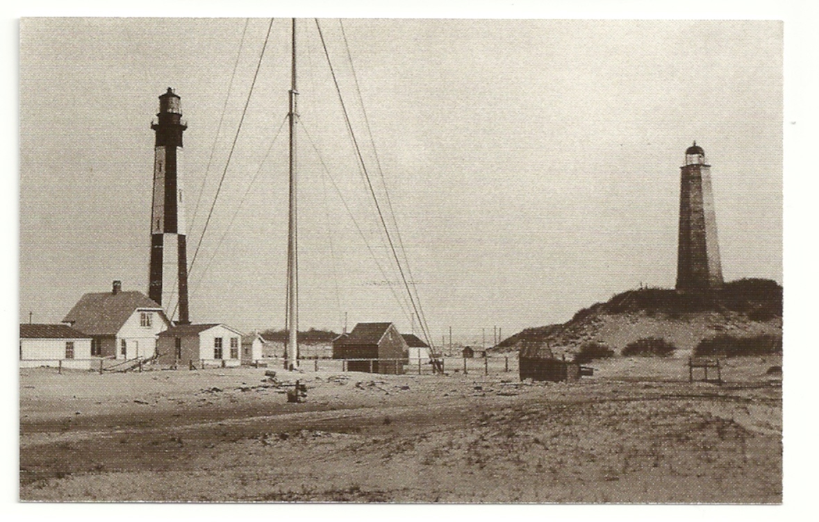 Cape Henry Old and New Lighthouses Postcard (VA) - Click Image to Close