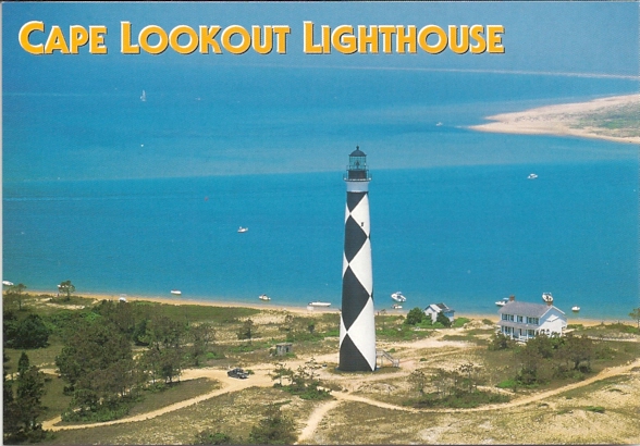 Cape Lookout Lighthouse Postcard (NC)