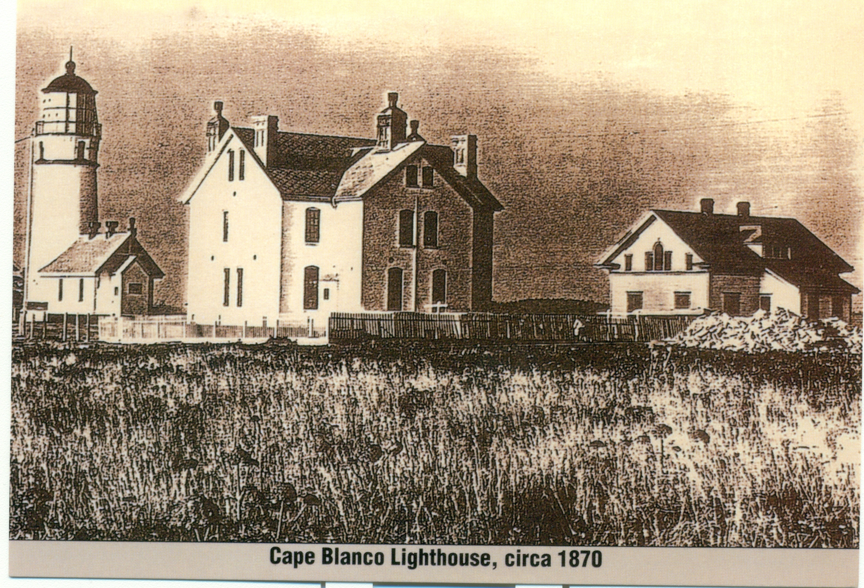 Cape Blanco Lighthouse Postcard #941 (OR) - Click Image to Close