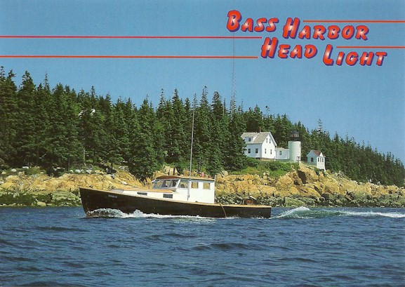 Bass Harbor Head Light Postcard MS 362 (ME) - Click Image to Close