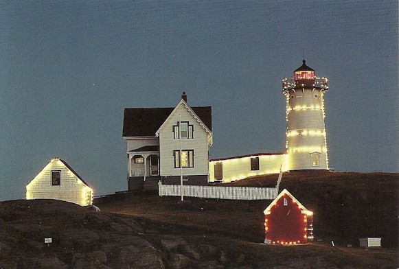 Nubble Lighthouse Postcard P67630 (ME)