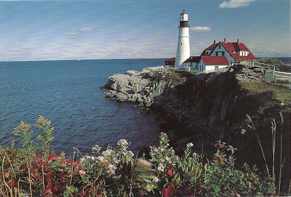 Portland Head Lighthouse Postcard CN54 (ME) - Click Image to Close