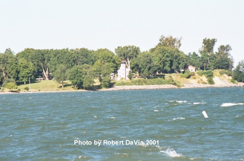 Old Sodus Light from the Outer Light Pier