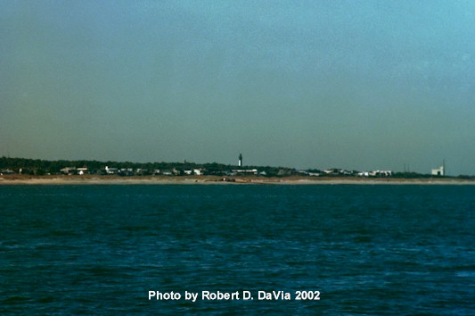 Cape Henry Light as seen off of Virginia Beach