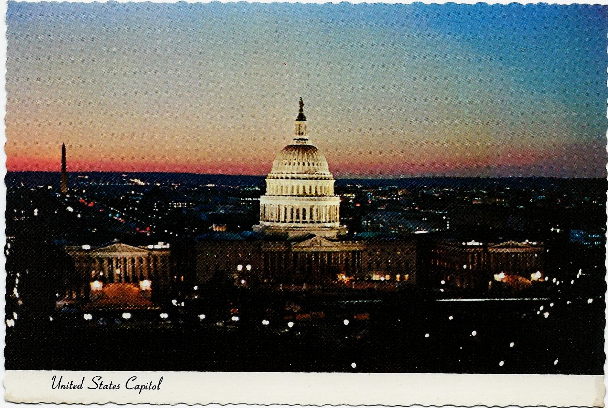 United States Capitol Building Washington DC S-107-C * - Click Image to Close