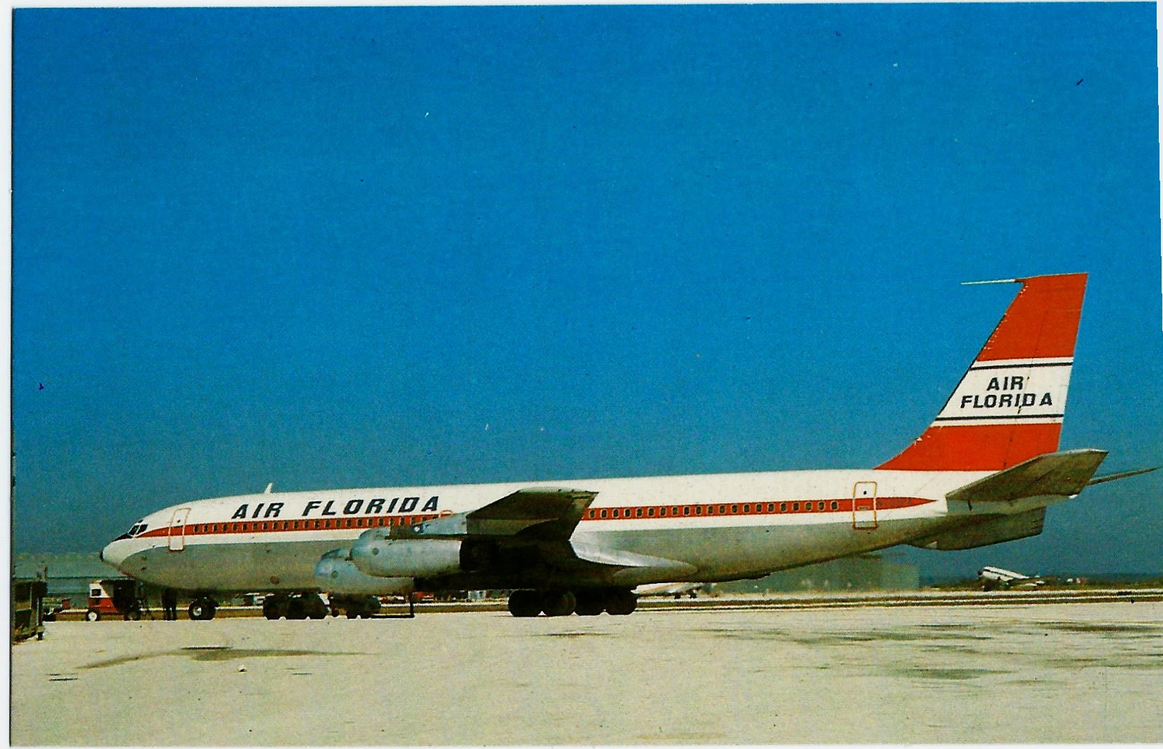 AIR FLORIDA Airplane Postcard P323950