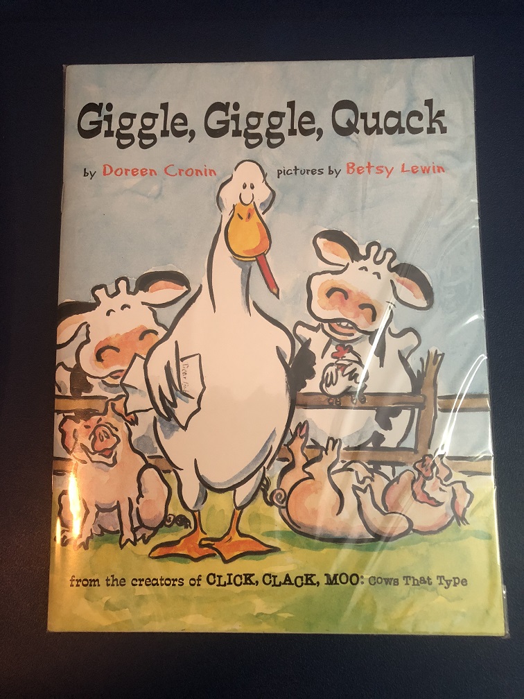 Giggle, Giggle, Quack by Doreen Cronin - Click Image to Close