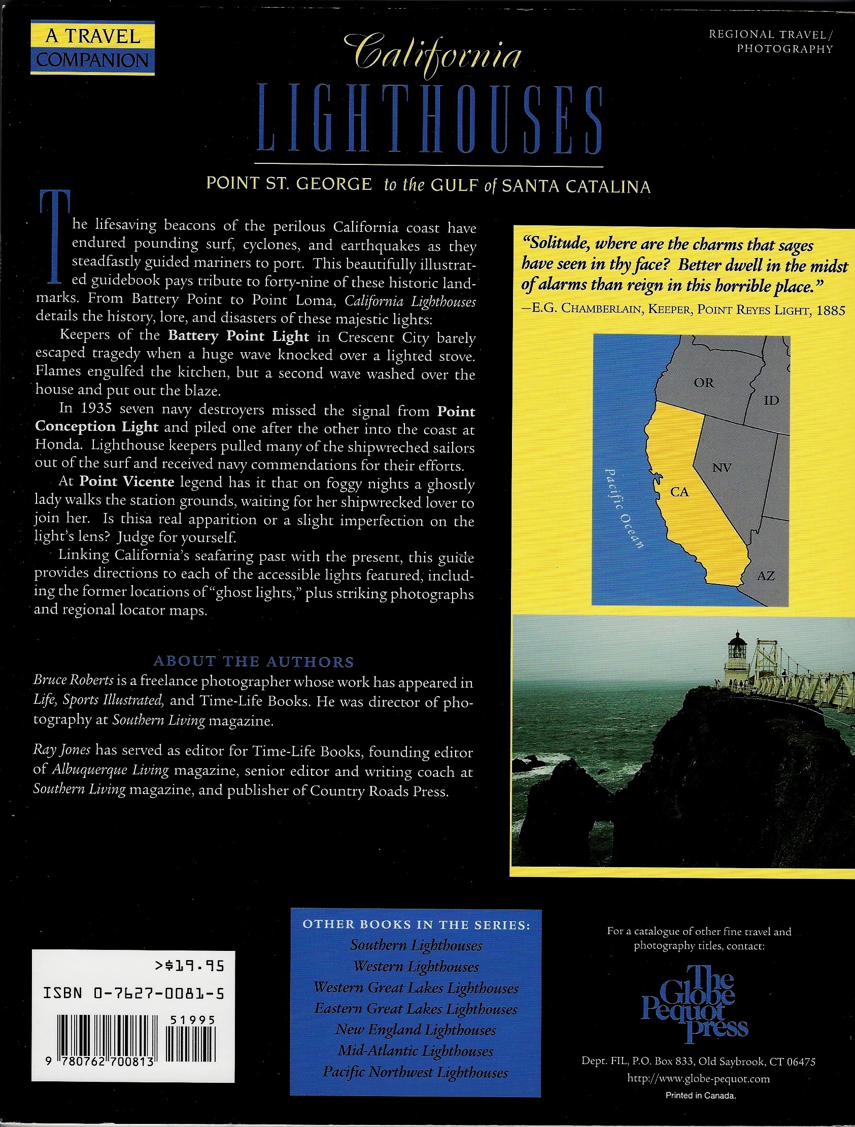 California Lighthouses - Bruce Roberts and Ray Jones - Click Image to Close