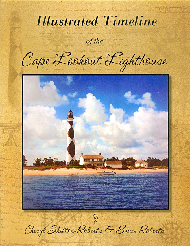 Illustrated Timeline of the Cape Lookout Lighthouse
