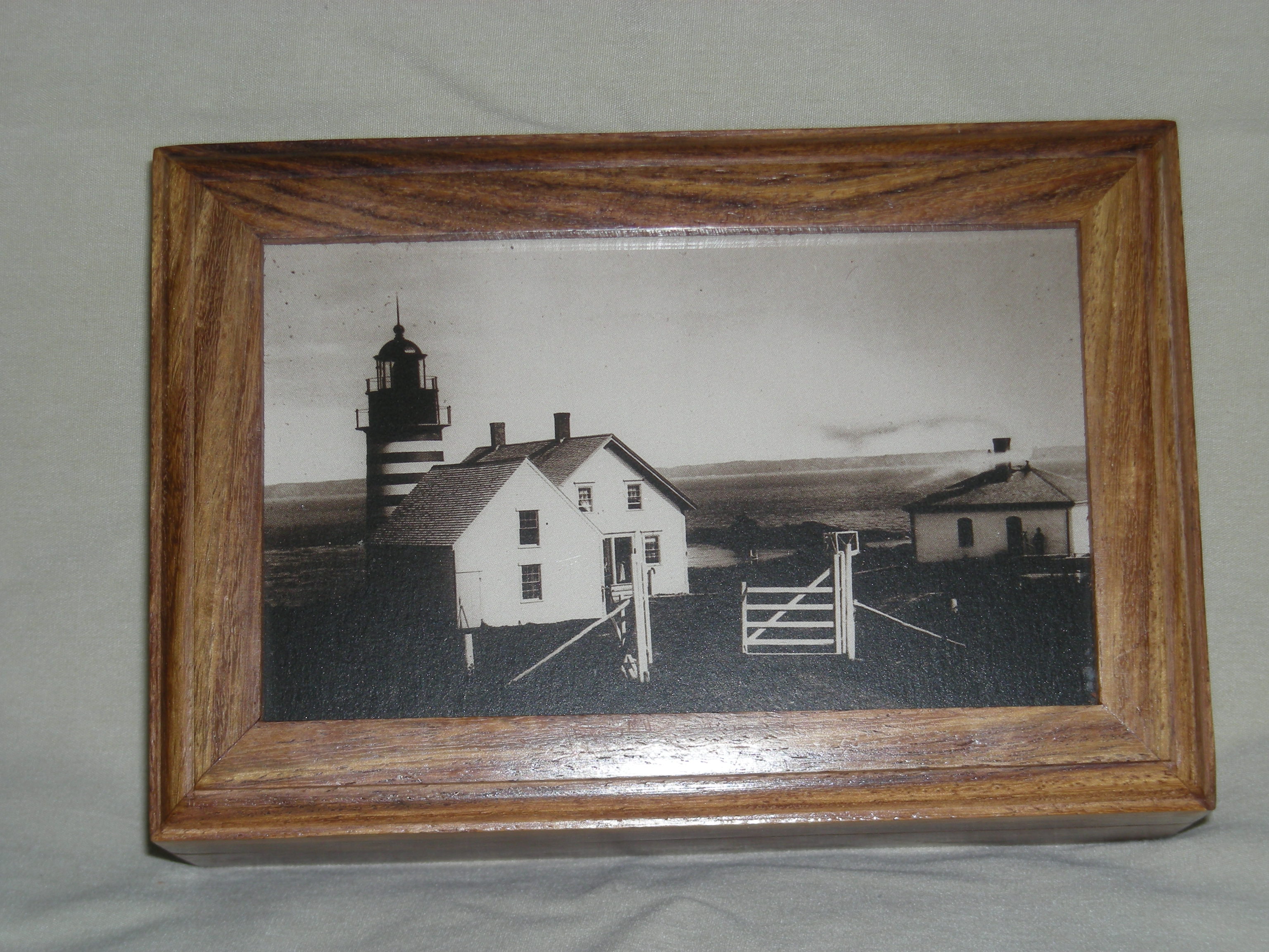 West Quoddy Head Lighthouse Trinket Box - Click Image to Close