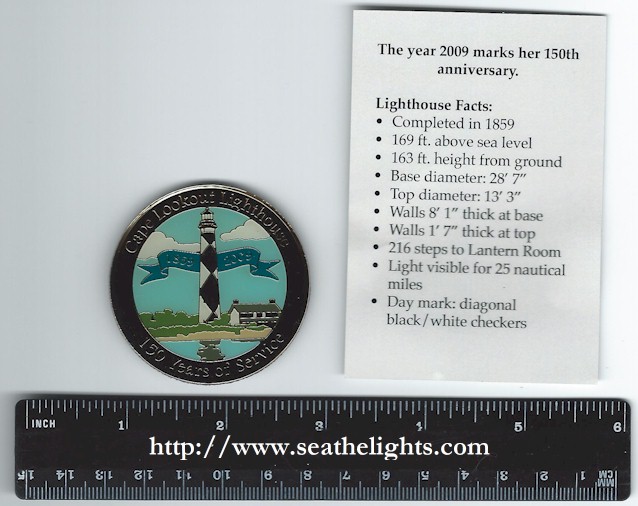 Cape Lookout Lighthouse Collectible Magnet - Click Image to Close