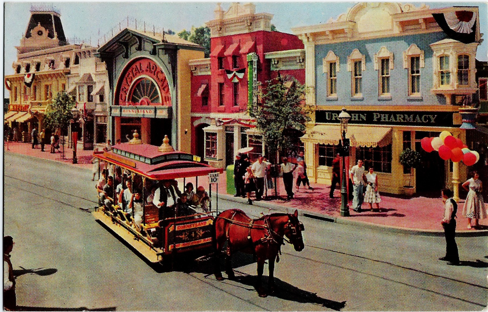 5574 DISNEYLAND The Upjohn Pharmacy Main Street Disneyland A-210