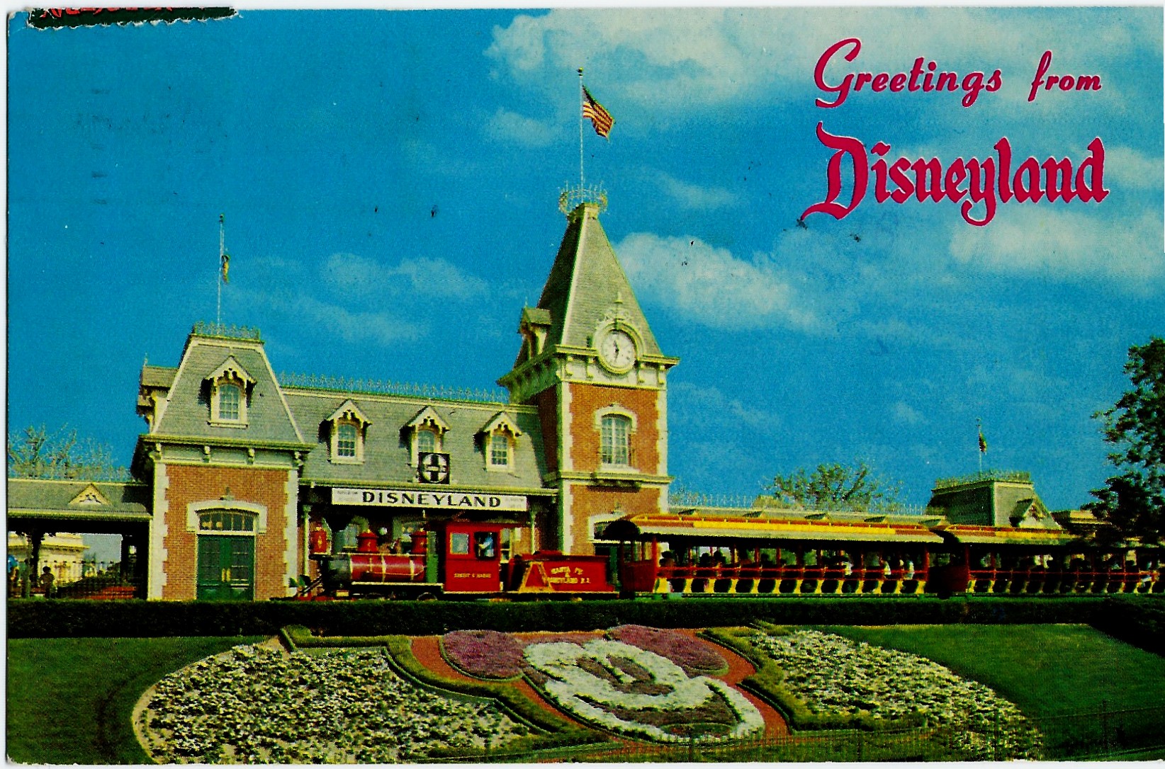 Details about   Mark Twain Rivers Of America postcard Disneyland 
