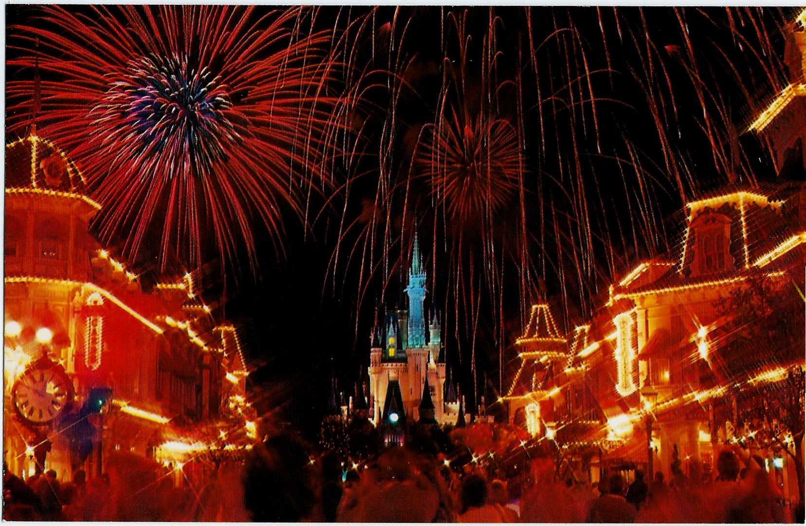 Walt Disney World "Fantasy in the Sky" Fireworks 0111-0255 - Click Image to Close