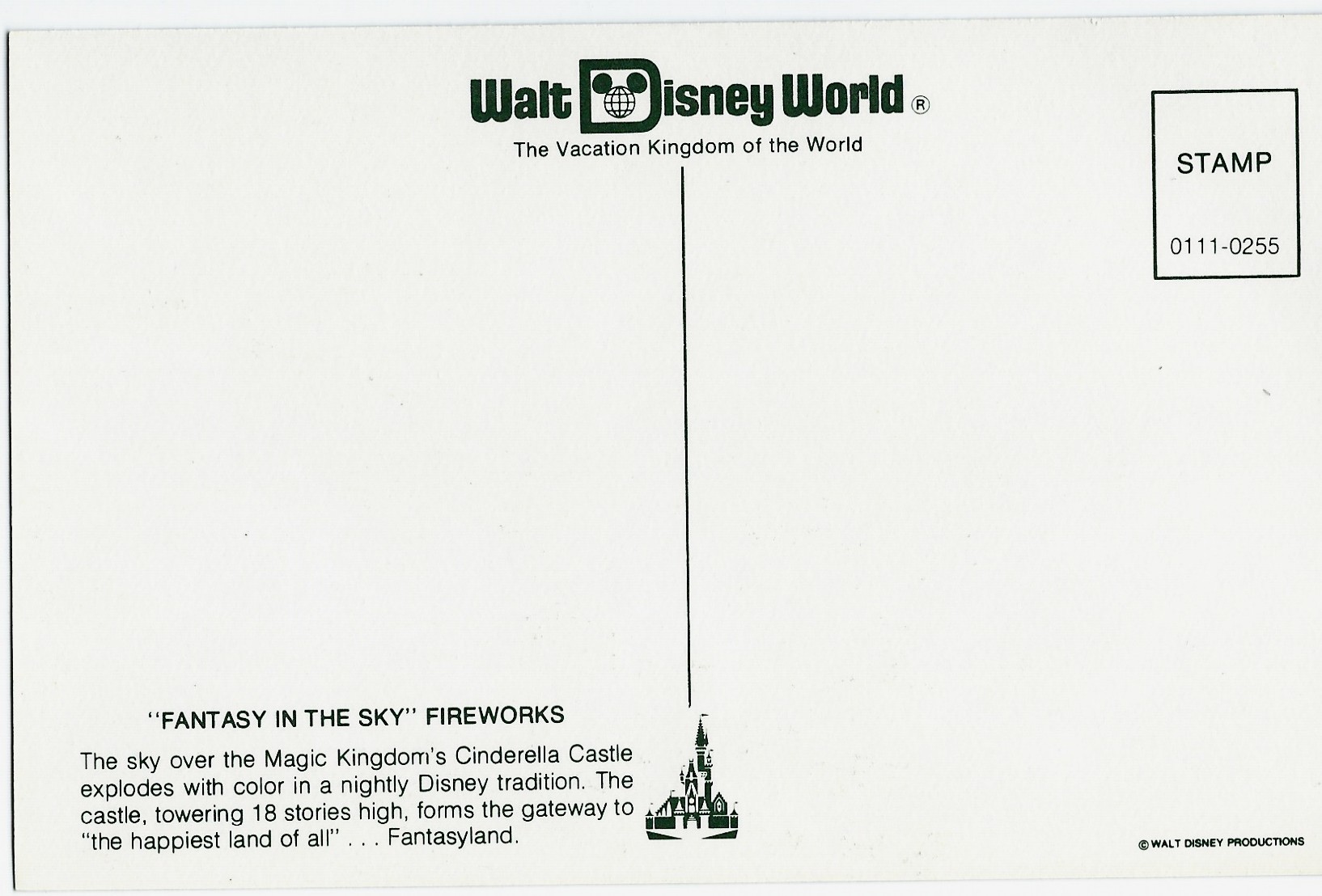 Walt Disney World "Fantasy in the Sky" Fireworks 0111-0255