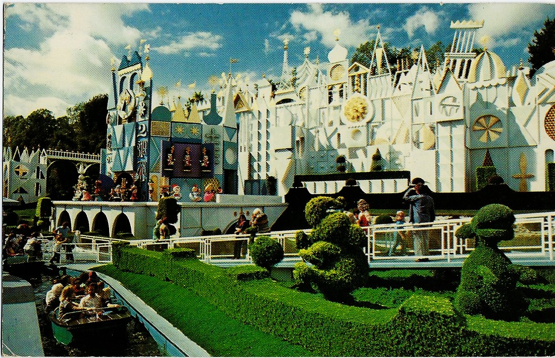 Disneyland It's A Small World After All Postcard