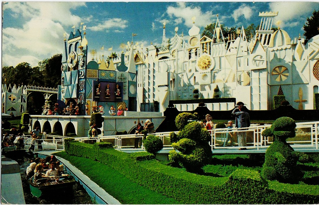 Disneyland It's A Small World After All Postcard - Click Image to Close