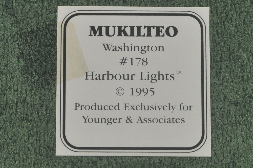 Mukilteo, WA Lighthouse HL178 #4263 1995 Harbour Lights® - Click Image to Close