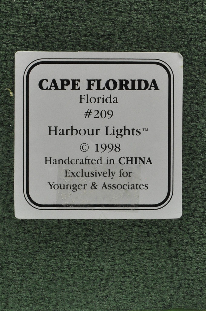 Cape Florida, FL HL209 5720/10000 1998 Harbour Lights® - Click Image to Close