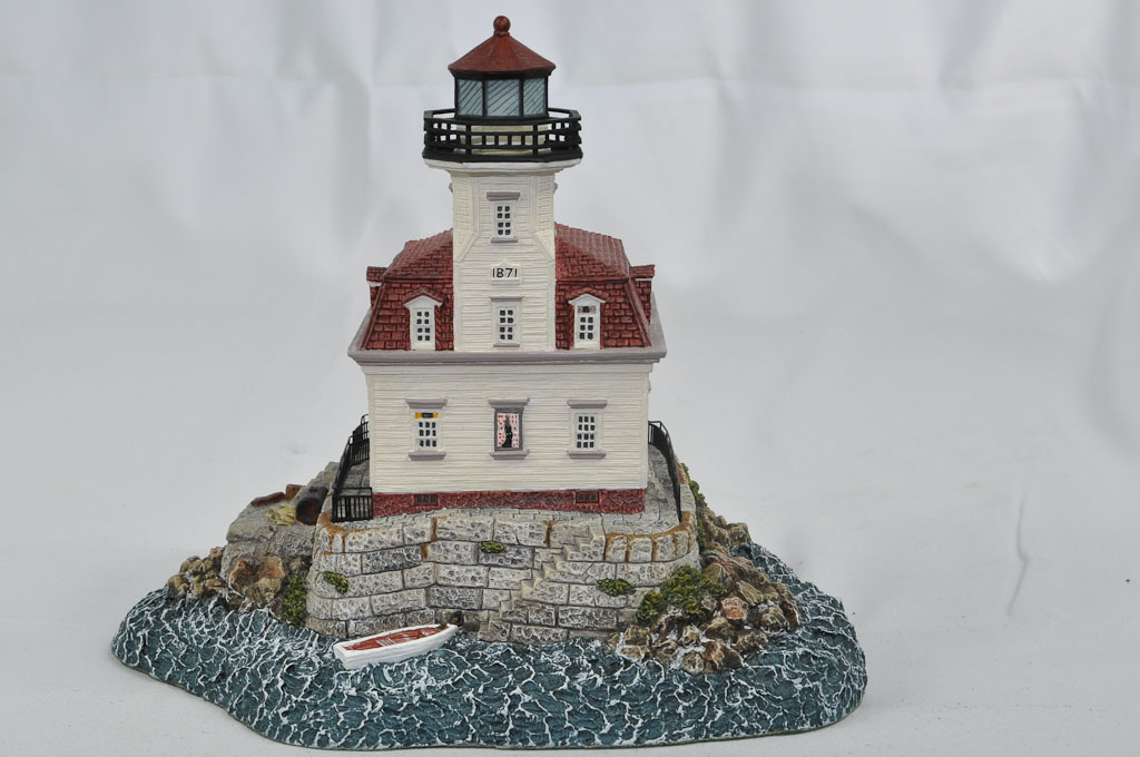 Esopus Meadows, NY Lighthouse HL231 #2975/10000 Signed 1999 - Click Image to Close