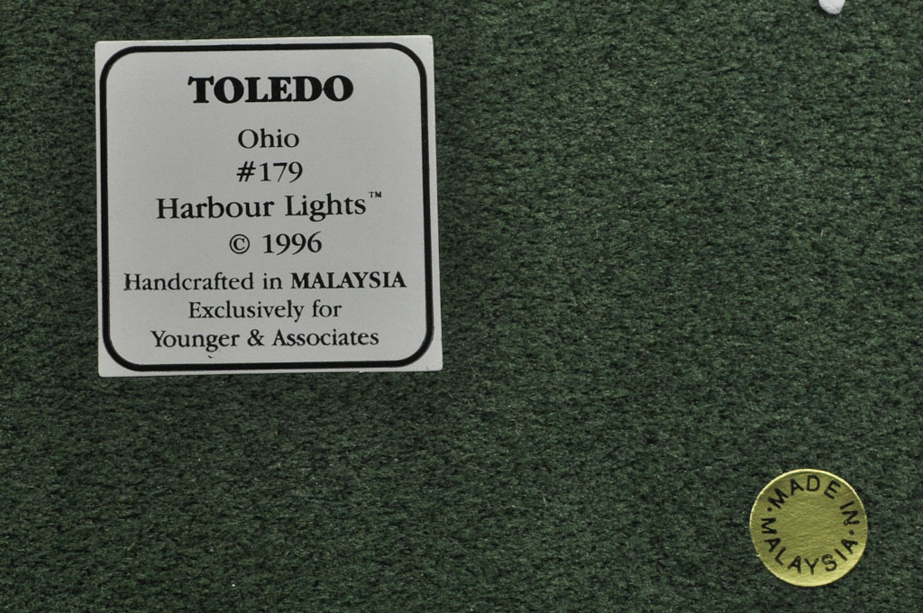 Toledo, OH HL179 4242/9500 1996 Harbour Lights®