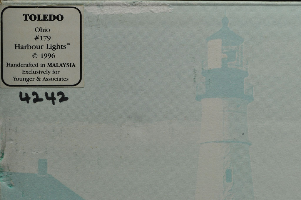 Toledo, OH HL179 4242/9500 1996 Harbour Lights®