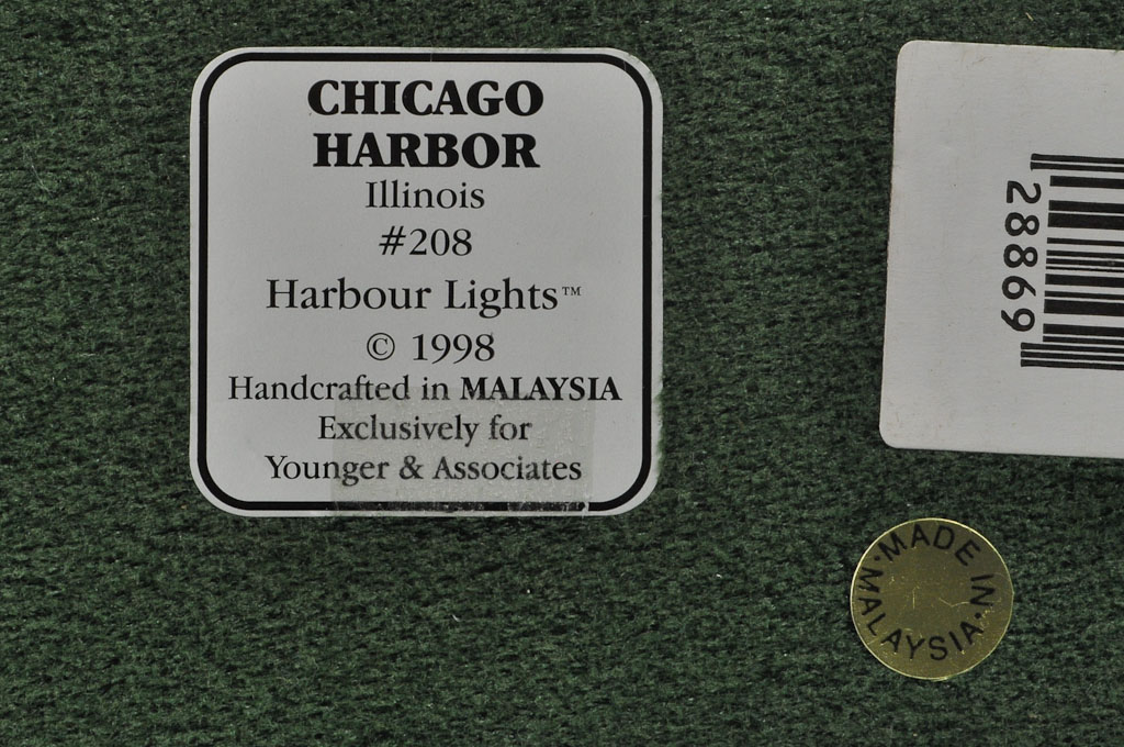 Chicago Harbor, IL Lighthouse HL208 #3031/10000 1998