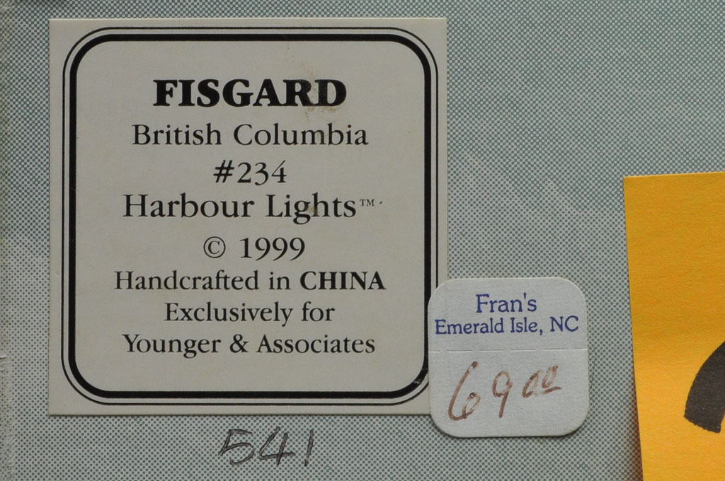 Fisgard Lighthouse, British Columbia HL234 #541/8000 1999