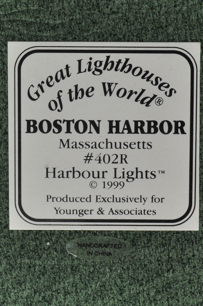 Boston Harbor Lighthouse HL402R A1040 1999 Harbour Lights®