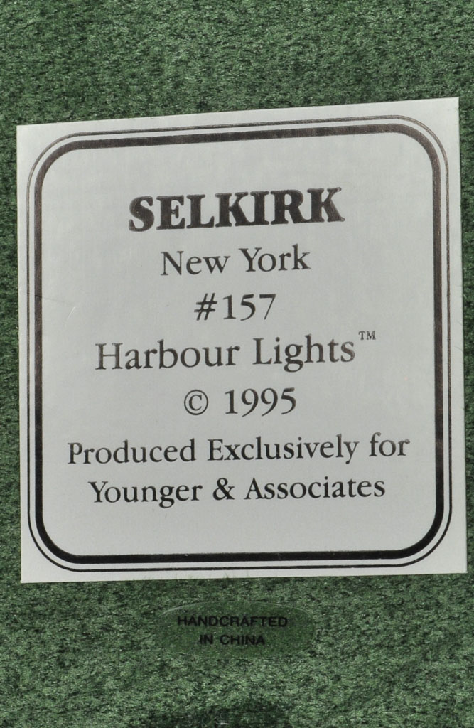 Selkirk, NY HL157 1430/9500 1995 Harbour Lights® - Click Image to Close