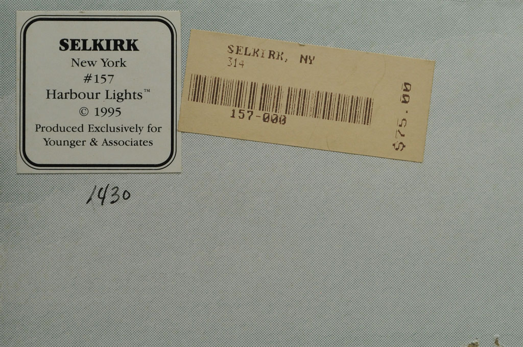 Selkirk, NY HL157 1430/9500 1995 Harbour Lights®