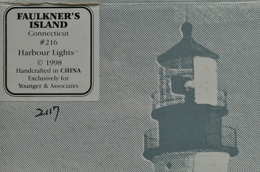 Faulkner's Island, CT Lighthouse HL216 #2117/10000 1998 - Click Image to Close