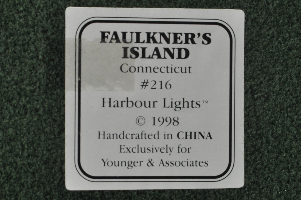 Faulkner's Island, CT HL216 3300/10000 1998 Harbour Lights®