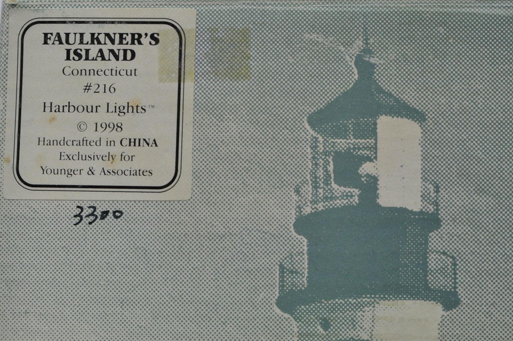 Faulkner's Island, CT HL216 3300/10000 1998 Harbour Lights® - Click Image to Close