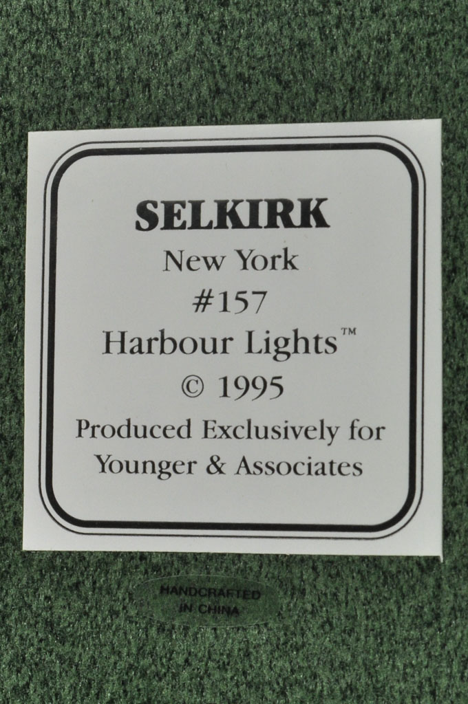 Selkirk, NY HL157 4283/9500 1995 Harbour Lights® - Click Image to Close