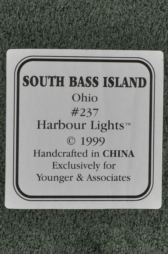 South Bass Island, OH HL237 540/1000 1999 Harbour Lights® - Click Image to Close