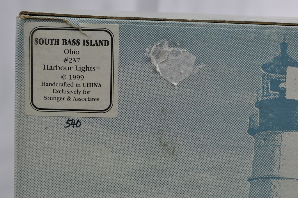 South Bass Island, OH HL237 540/1000 1999 Harbour Lights® - Click Image to Close