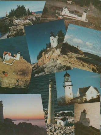 Lighthouses of Maine & New Hampshire (Used) - Click Image to Close