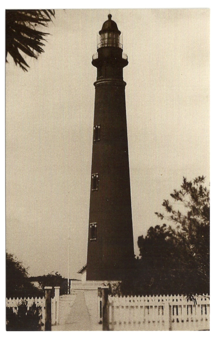 Ponce Inlet Ponce de Leon Lighthouse Postcard (FL) - Click Image to Close