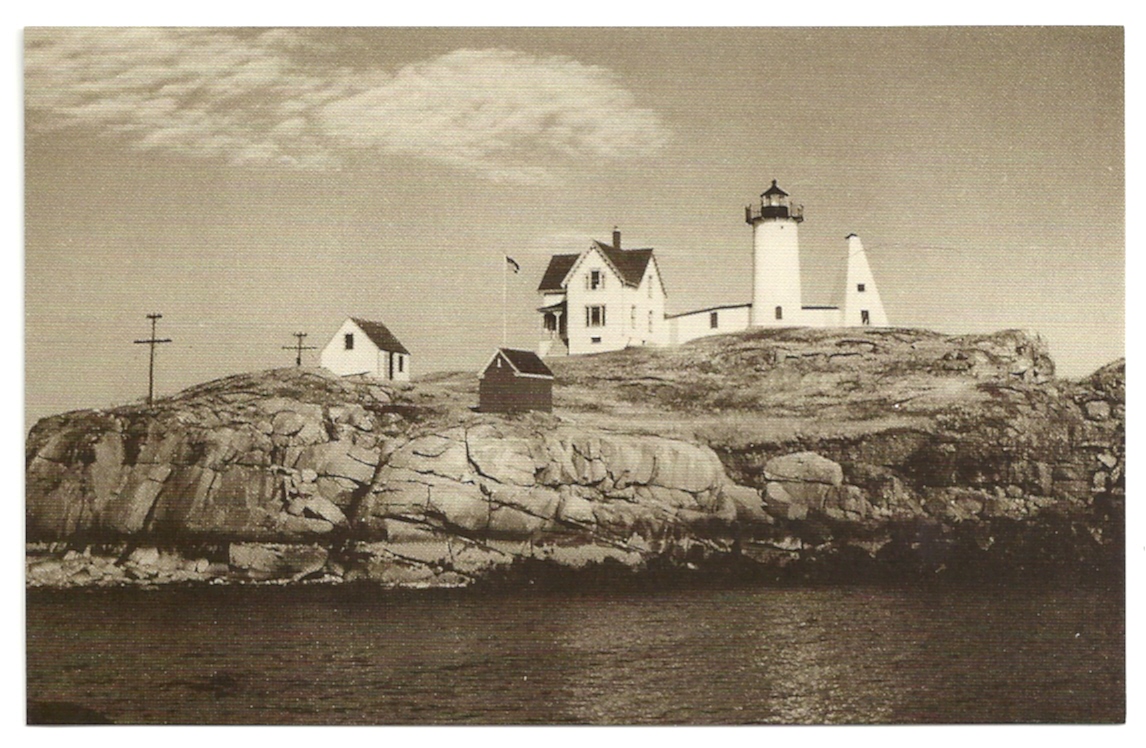 Cape Neddick (Nubble) Lighthouse Postcard (ME)