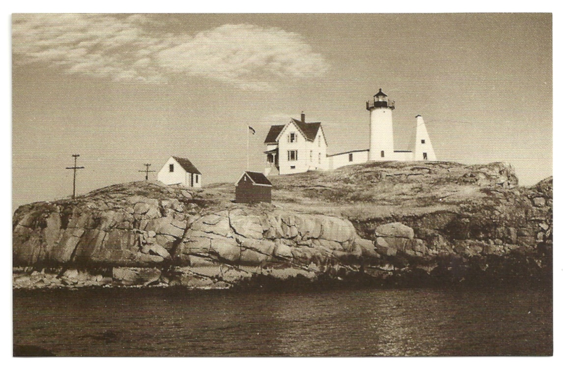 Cape Neddick (Nubble) Lighthouse Postcard (ME) - Click Image to Close