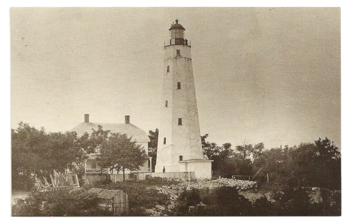 Sandy Hook Lighthouse Postcard (NJ) - Click Image to Close