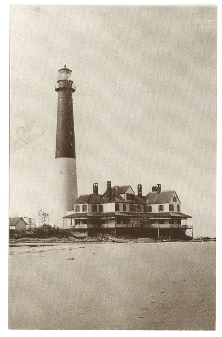 Barnegat Lighthouse Postcard (NJ) - Click Image to Close