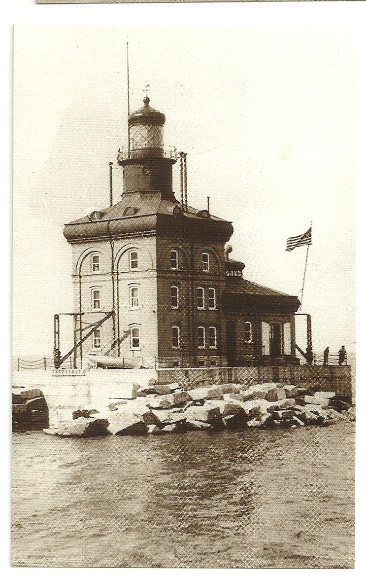 Toledo Harbor (OH) Lighthouse Postcard