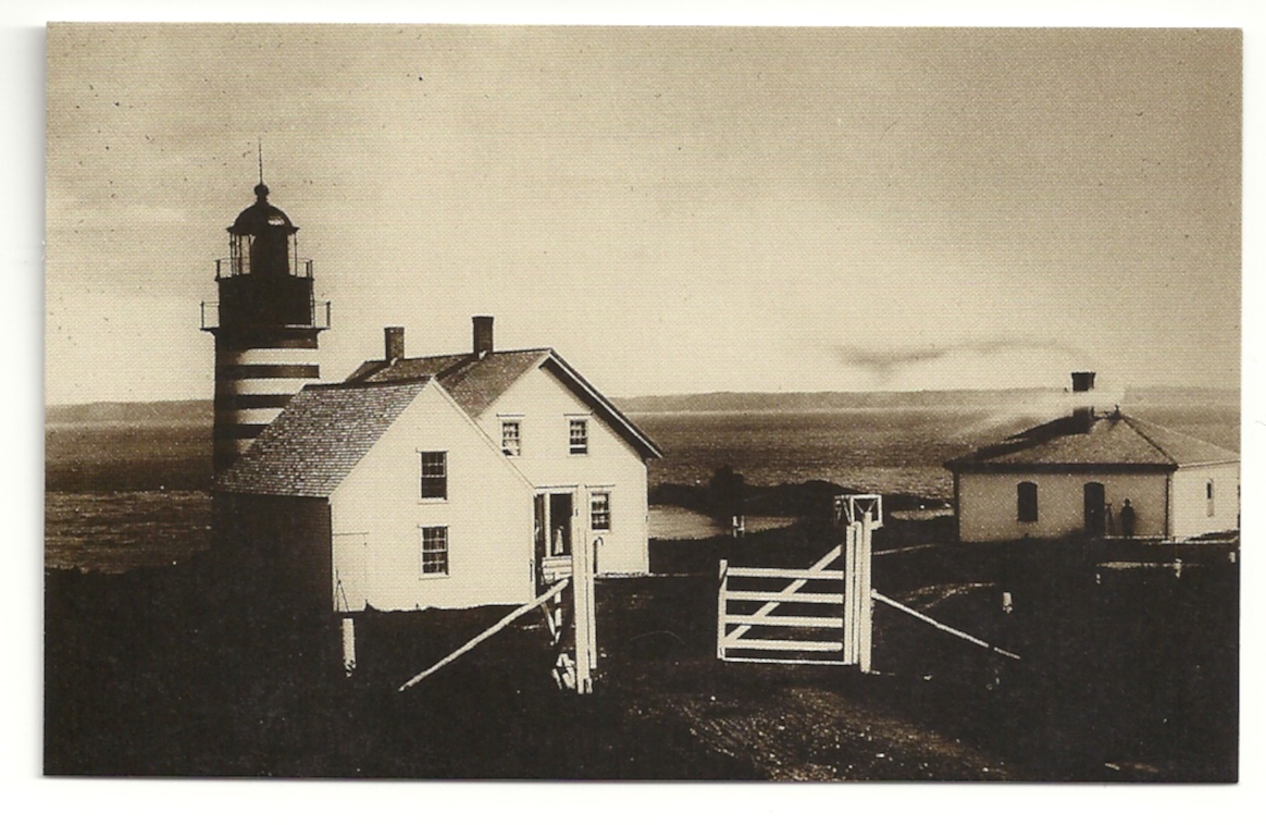 West Quoddy Head Lighthouse Postcard (ME)