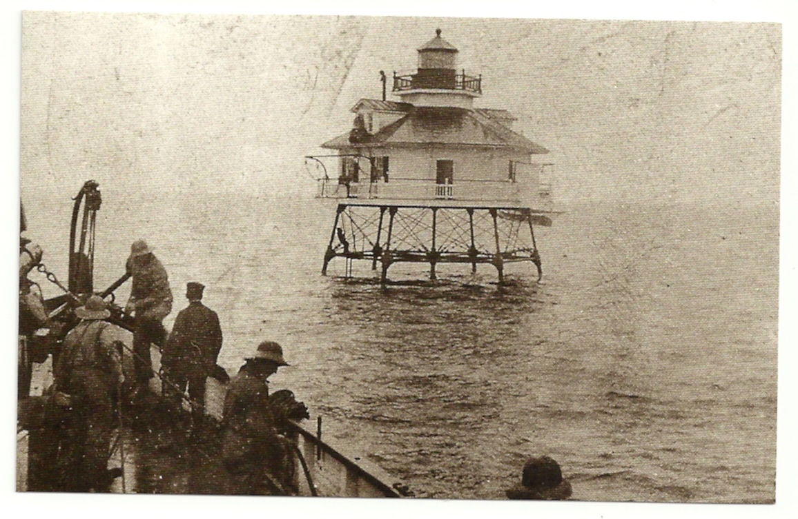 Hooper's Strait Lighthouse Postcard (MD)