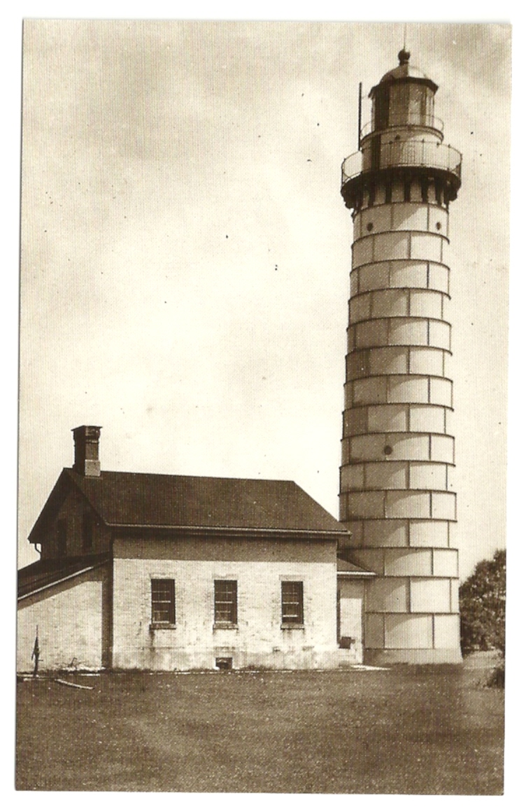 Cana Island Lighthouse Postcard (WI) - Click Image to Close