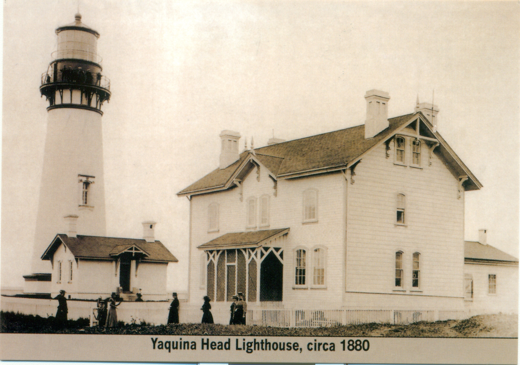 Yaquina Head Lighthouse Postcard #889 (OR) - Click Image to Close